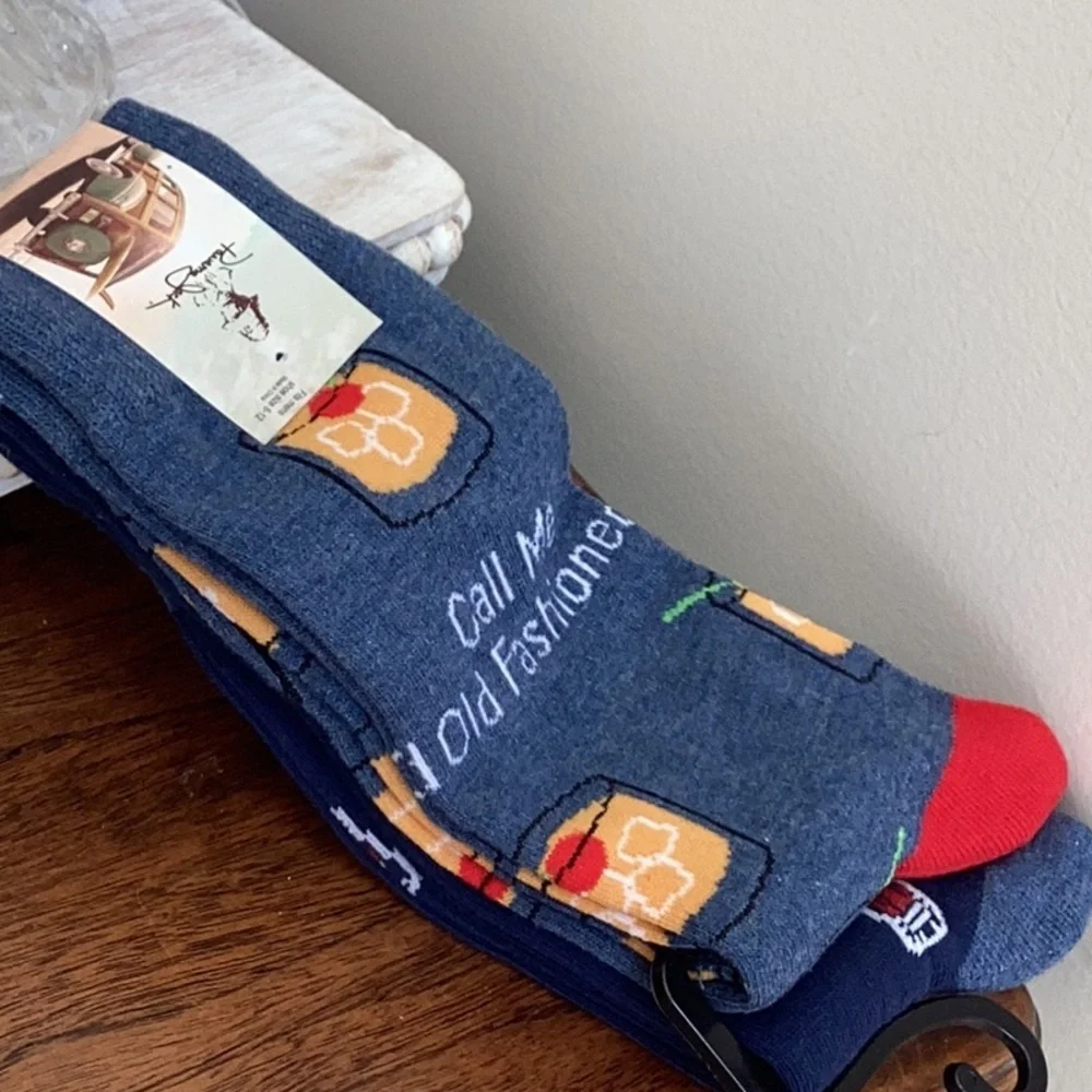 New Panama Jack men’s Socks Size 8-12 2-pack Old Fashioned/Whiskey